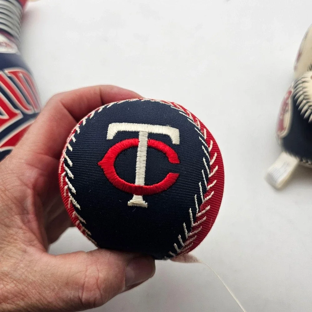 Vintage Minnesota Twins Plush One Size Blue MLB Baseball Bowling Set Good Stuff